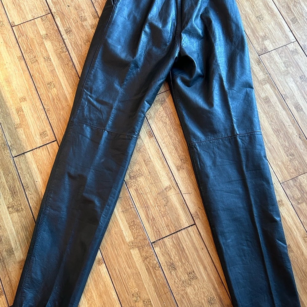 Vintage REAL LEATHER pants - EUC